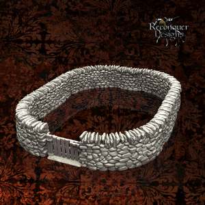 Reconquer Designs Buildings And Dioramas: Stone Fencing