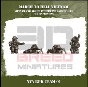 Vietnamese: NVA RPK Teams