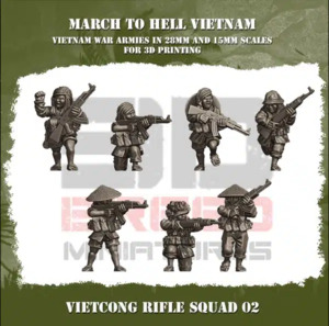Vietnamese: Viet Cong Rifle Squad - Female