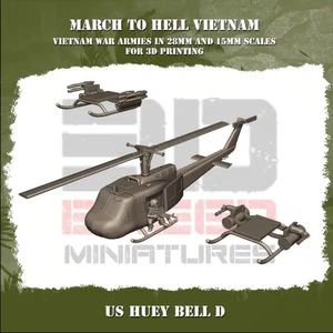 Vietnam Era Us: UH-1D Iroquois, "Huey'