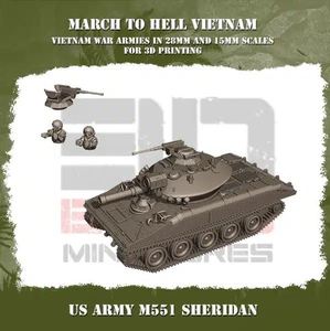 Vietnam Era Us: M551 Sheridan