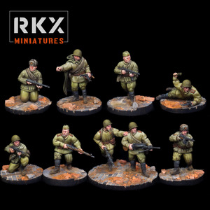 Rtx Miniatures: Soviet SMG Squad
