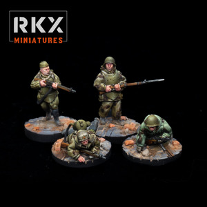 Rtx Miniatures: Soviet flamethrower engineers