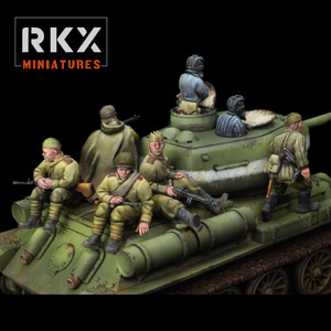 Rtx Miniatures: Soviet tank riders