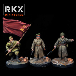 Soviet Infantry HQ team