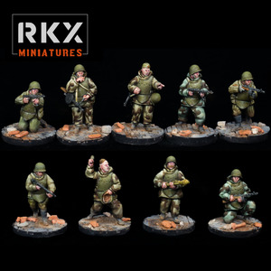 Rtx Miniatures: Soviet Combat Engineers