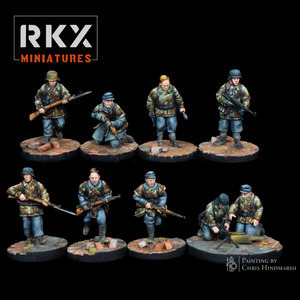 Rtx Miniatures: Luftwaffe Field Division Squad