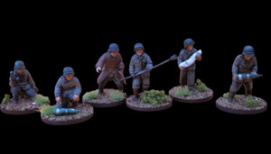 American 155mm artillery crew
