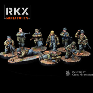 German Infantry: Fallschirmjäger Mixed Weapons