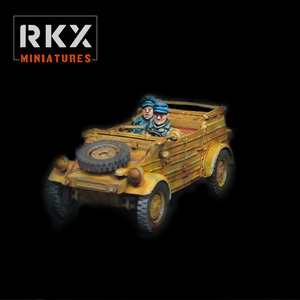 Rkx German Vehicles: Fallschirmjager Kubelwagon