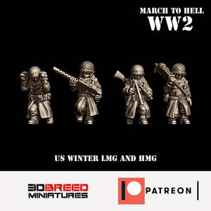 US GIs HMG, Winter Coats