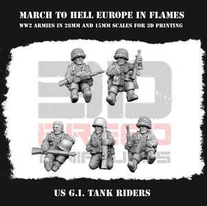 3d Breed Ww2 United States: US Tank Riders Two