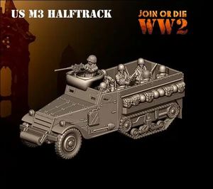 3d Breed Ww2 United States: US M3 Halftrack
