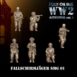 3d Breed Germans: Fallschirmjäger with SMG