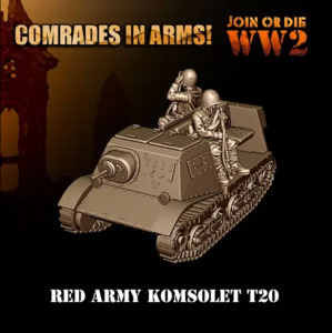 Soviet Komsolet tractor