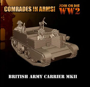 Ww2 Vehicles: Commonwealth Universal Carrier Mark Two