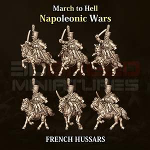 3d Breed Napoleonics: French Hussars