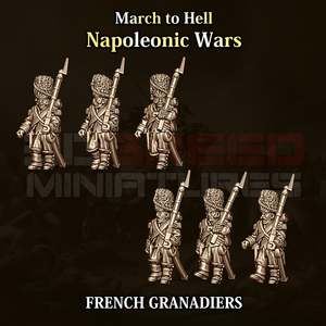 3d Breed Napoleonics: French Grenadiers