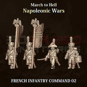 3d Breed Napoleonics: French Infantry Command Two