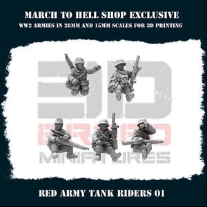 3d Breed Ww2 Russians: Russian Tank Riders