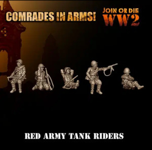 3d Breed Ww2 Russians: Soviet Tank Riders