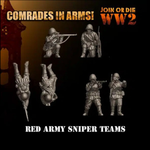 3d Breed Ww2 Russians: Soviet Infantry Snipers