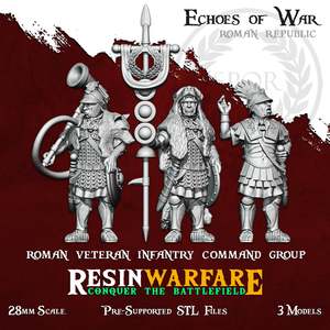 Resin Warfare Romans: Command Pack Two