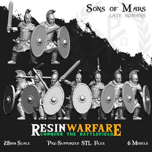 Resin Warfare Romans: Palatini Segmentata