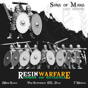 Resin Warfare Romans: Comitatenses Squamata
