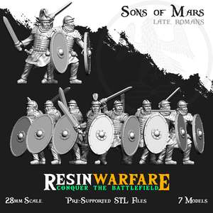 Resin Warfare Romans: Aurelian Legionaries