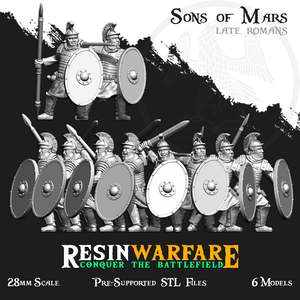 Resin Warfare Romans: Aurelian Palatini Lorica Segmentata