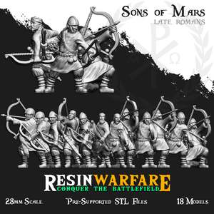 Resin Warfare Romans: Sagittarii - Limitanei Archers