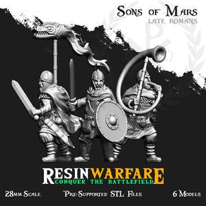 Resin Warfare Romans: Command Pack