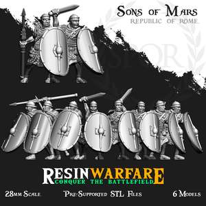 Resin Warfare Republican Romans: Legionnaires