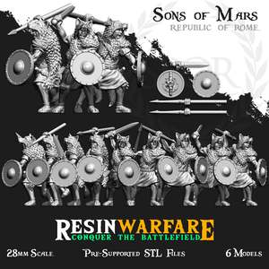 Resin Warfare Republican Romans: Velites