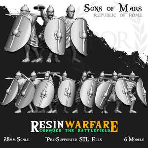 Resin Warfare Republican Romans: Rorarii - Levy