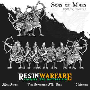 Resin Warfare Imperial Roman: Sagittarii - Armoured Archers