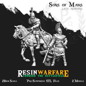Resin Warfare Patrician Romans: Legatus and Prefectus
