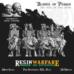 Resin Warfare Sassanid Persian: Unarmoured War Elephants