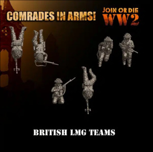 Commonwealth Bren Gun teams