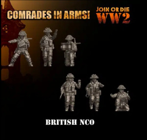 3d Breed Ww2 Commonwealth: Commonwealth Infantry NCOs