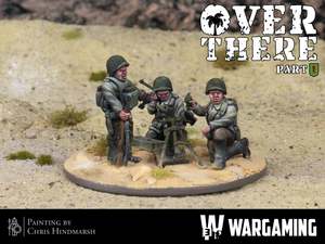 W3 Us Army North Africa: US 60mm mortar team - North Africa