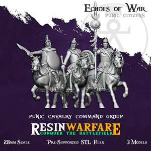 Resin Warfare Carthaginians: Punic Citizen Cavalry Command