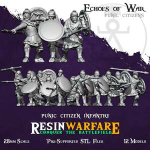 Punic Citizen Spearmen