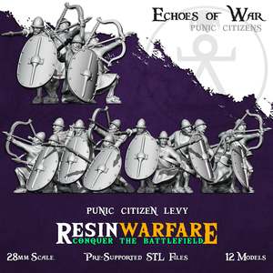 Resin Warfare Carthaginians: Punic Citizen Levy