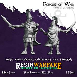 Resin Warfare Carthaginians: Xanthippus the Spartan