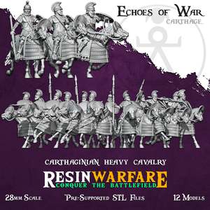 Resin Warfare Carthaginians: Carthaginian Heavy Cavalry