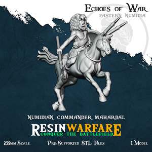 Resin Warfare Numidians: Commander Maharbal