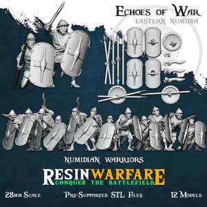 Resin Warfare Numidians: Numidian Warriors