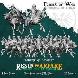 Resin Warfare Kingdom Of Epirus: Tarentine Cavalry